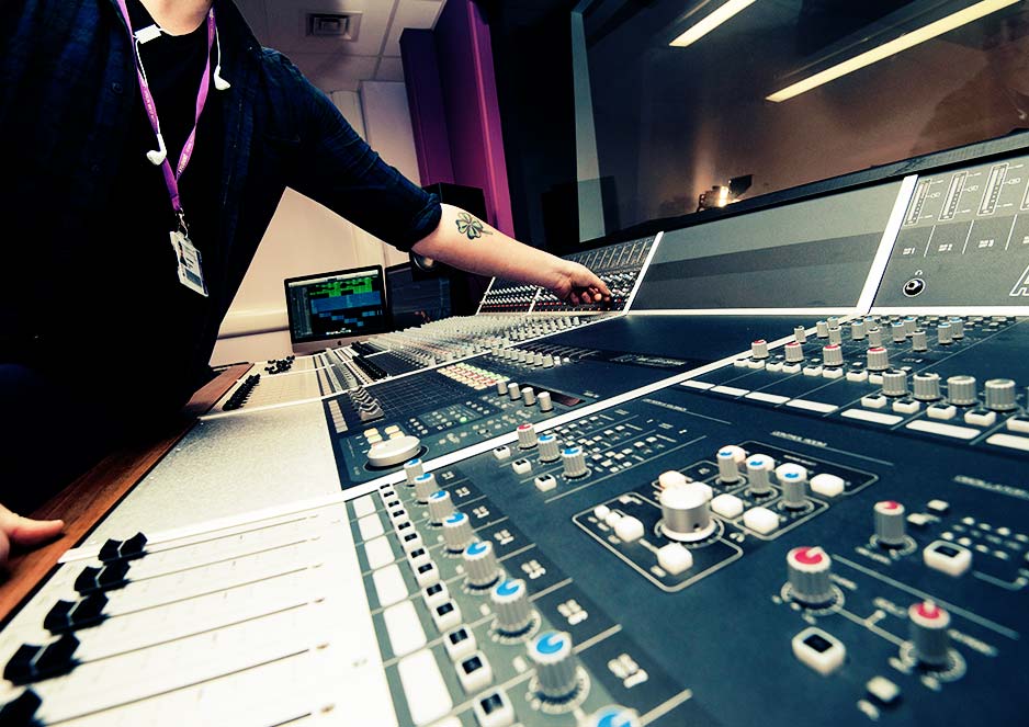 The mixing desks allow aspiring producers to get industry-ready and produce professional quality work.