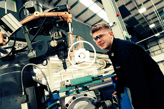 The latest industry-standard equipment is used to help boost students’ practical skills.