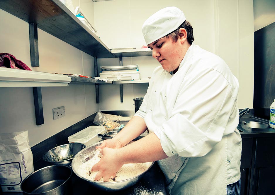 Wannabe chefs learn the basic skills of cookery which underpin every catering job in industry. 