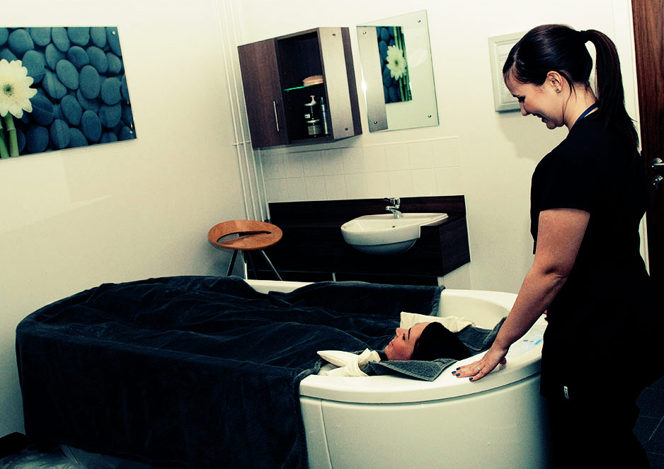 Innovative, new therapies are learnt at Revive, including dry floatation body treatments and Rasul mud wraps.